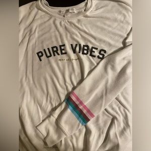 Spiritual Gangster x Pure Barre lightweight sweatshirt